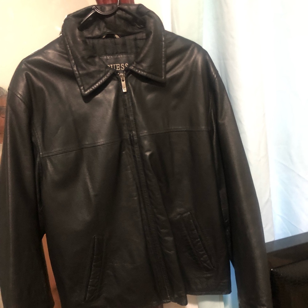 Leather Jacket (Guess)